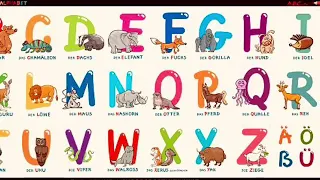 Das Deutsche Alphabet Lied / The German Alphabet Song