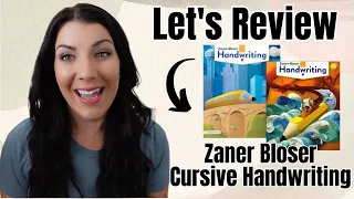 Homeschool Cursive Handwriting Curriculum - Lets Review Zaner Bloser Handwriting Levels 3 & 5