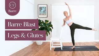 20 Minute Barre Workout For Strong Legs & Booty | Barre Workout Class At-Home