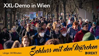 Schluss mit den Lügen: So war die XXL-Demo in Wien wirklich!