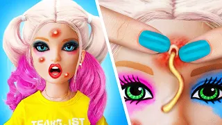 ¡De Muñeca Barbie a Muñeca Hada! ¡Ideas en miniatura para Barbie DIY!