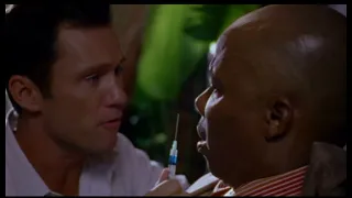 Burn Notice - Michael meets Bolo (James Doakes from Dexter)