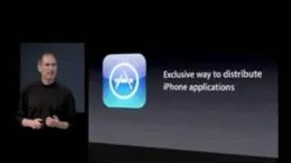 Steve Jobs on App Store