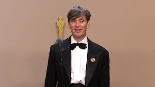 Oscars Press Room: Cillian Murphy, Actor in a Leading Role