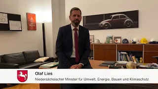 H2vorOrt – Grußwort Olaf Lies (Niedersächsischer Umweltminister)