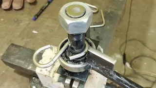 How to Make a Powerful Metal Bender | New Bending Technique only steel Nut and Bolt