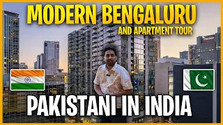 Modern Bengaluru Apartment Tour | Bengaluru Vlog | Pakistani visiting india 🇮🇳 🇵🇰