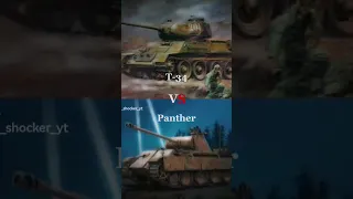 T34 vs Panther edit #warthunder #coldwar