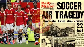 Man United football team plane crash feb 6th 1958 😭| manchester united tragedy | football #shorts
