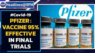 Covid-19: Pfizer says vaccine 95% effective in the final trials|Oneindia News