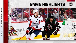 Capitals @ Coyotes 4/22 | NHL Highlights 2022