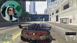 رول پلی🎮 بوگاتی طرف رو دزدیدم😂  GTA V