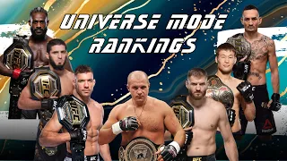 UFC 5 Rankings | Universe Mode [UFC 5]