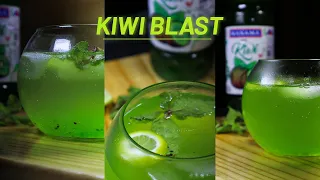 🥝Kiwi Blast is an Easy, unique and 😋 Refreshing Mocktail recipe 🍹#kiwimocktail #fusionbite