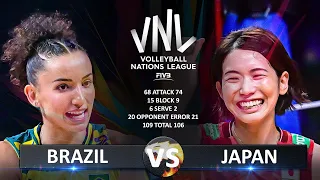 Brazil vs Japan | Women's VNL 2024