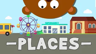 Where Are You Going? | Places In My Neighbourhood | Wormhole English - Songs for Kids