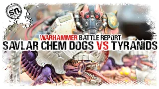 Astra Militarum vs Tyranids - Warhammer 40,000 (Battle Report)