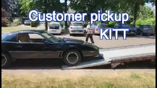 KITT buyer pickup remote loading trailer