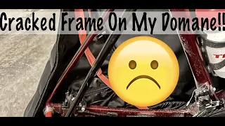 R.I.P To My 2021 Trek Domane SL5!! | Frame Cracked!!!