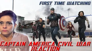 Captain America: Civil War MOVIE REACTION (2016) | FIRST TIME WATCHING