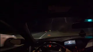 flying by cop at +110 in a V10 E60 M5 in Mexico✈️