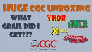 Massive CGC Unboxing - What major grail did I get?