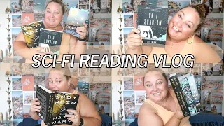 Sci-Fi Reading Vlog | reading books set in space 🚀🪐