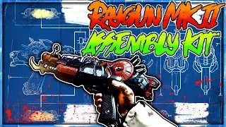 Alpha Omega -  Ray Gun MK 2 Assembly Kit Guide "All Part Locations" | Black Ops 4 Zombies (DLC 3)