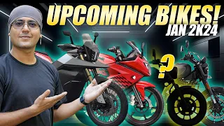 Top 20+ Best Upcoming Bikes In 2024 ⚡Hero Mavrick 440, TVS RTR RR200, Ola Bike & More