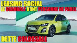 LE SCANDALE DU LEASING SOCIAL !