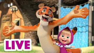 🔴 LIVE STREAM 🎬 Masha and the Bear 🐻👱‍♀️ True story! 🐯🐭