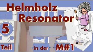 M1 Teil 5: Helmholtz Resonatoren und Flanschmuttern