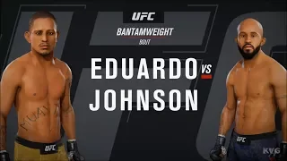 EA Sports UFC 3 - Johnny Eduardo vs Demetrious Johnson - Gameplay (HD) [1080p60FPS]