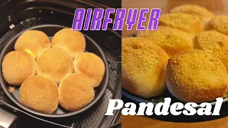 Airfryer Pandesal / No Egg, No Butter Bread / Airfryer Recipe / Cheese Pandesal