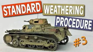 How to Paint & Weather DAK Model Tanks | Standard Weathering Procedure Ep.3