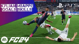 EA FC24 | Kylian Mbappe goals and skills | PS5 🎧🔥