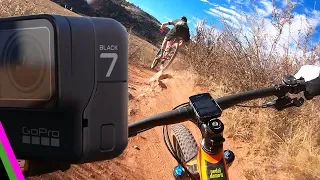 GoPro Hero 7 Black Review for Mtn Biking - Hypersmooth Stabilization