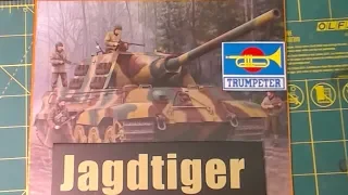 Trumpeter 1/16 JagdTiger Build Part 1