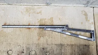 Making a Metal Stock for my Slamfire Shotgun + Range Test