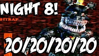 Five Nights at Freddy's 4: SECRET NIGHT 8 20/20/20/20 MODE FOUND! NEW NIGHT! | FNAF 4 SECRET