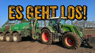 458: VERSENKEN können wir auch! 👌🏼 💩 | Fendt 828 zum Gülle fahren 🤩