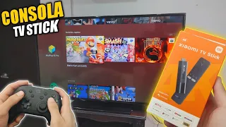 Conviertí MI TV en una SUPER CONSOLA RETRO con la TV STICK XIAOMI 4k