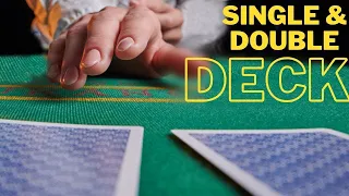 How to Count Cards for Single & Double Deck Blackjack Games