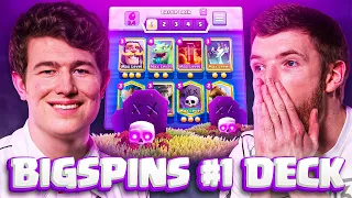 😱🏆Ich SPIELE BIGSPINS BESTES DECK aus 2017… (und bin schockiert) | Clash Royale Deutsch