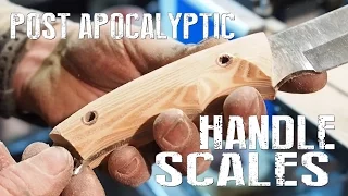 How To Make Handle Scales For A Knife - The Easy Way