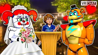 What If Glamrock Freddy MARRIED Circus Baby in VRChat