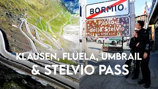 Stelvio, Klausen, Fluela and Umbrail Pass On the R1250