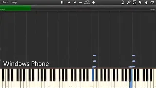 MOBILE LOW BATTERY SOUNDS IN SYNTHESIA but with original sounds