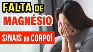 8 SINAIS da FALTA DE MAGNÉSIO no seu Corpo e O QUE FAZER!