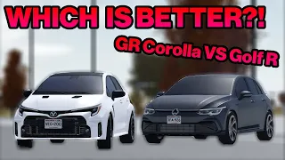 Toyota GR Corolla VS Volkswagen Golf R Comparison!